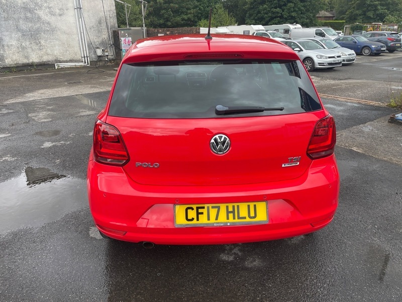 Volkswagen Polo Match Edition Tsi Red #6
