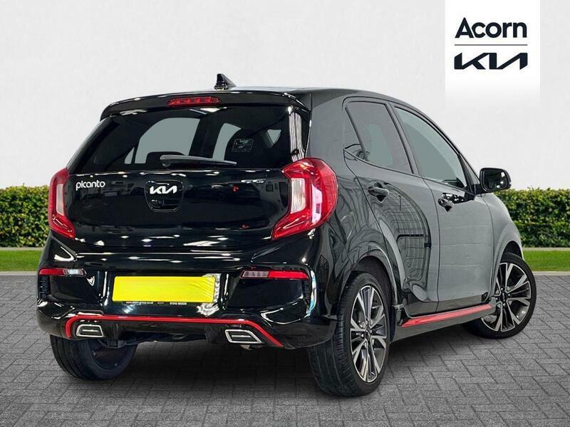 Kia Picanto 1.0 Dpi Gt-line Amt Euro 6 Ss CU23VBP Black #5