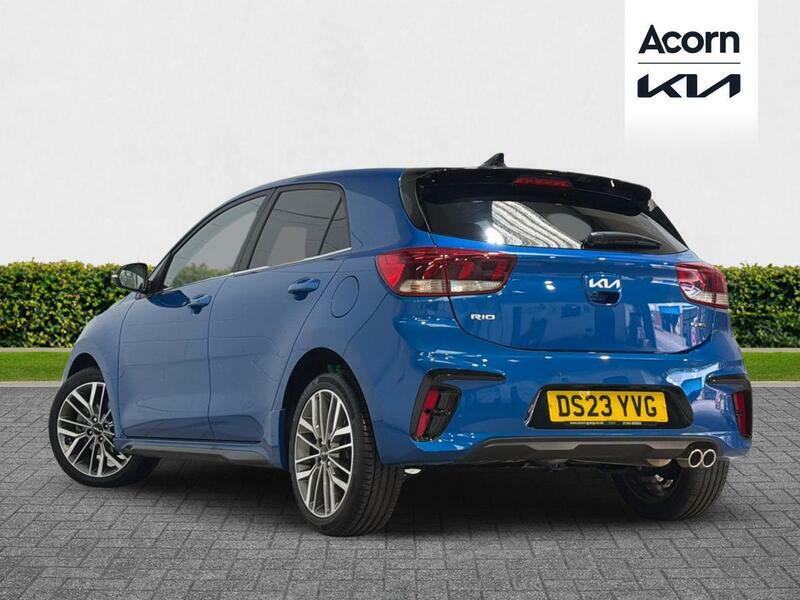 Kia RIO 1.0 T-gdi Mhev Gt-line S Euro 6 Ss DS23YVG Blue #2