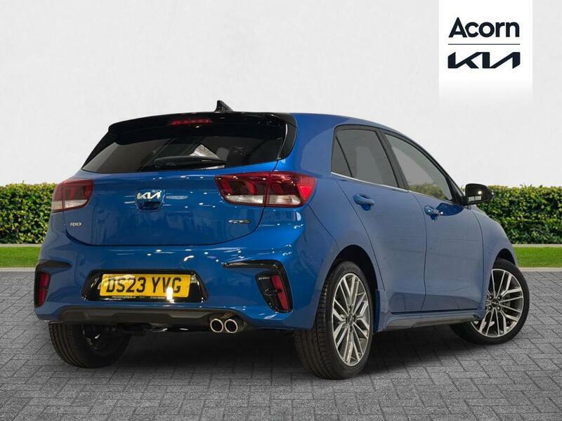 Kia RIO 1.0 T-gdi Mhev Gt-line S Euro 6 Ss DS23YVG Blue #5