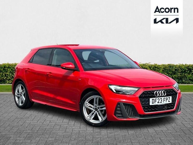 Audi A1 1.0 Tfsi 25 S Line Sportback S Tronic Euro 6 Ss Red