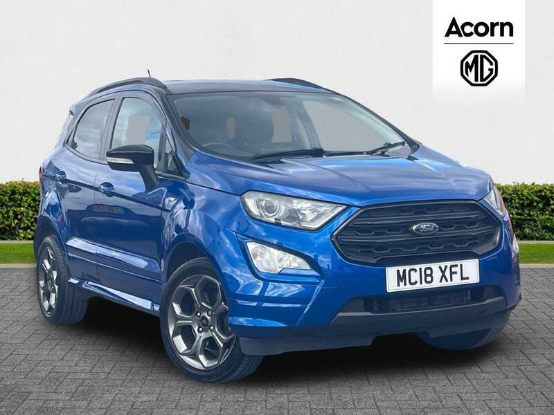 Ford Ecosport 1.0T Ecoboost St-line Euro 6 Ss MC18XFL Blue