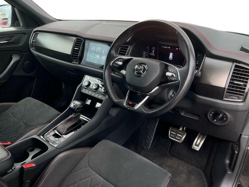 Skoda Kodiaq 2.0 Tsi Vrs Suv Dsg 4Wd Euro 6 Ss 7 DH73HSN Black #3