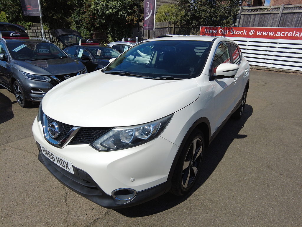 Nissan Qashqai Dig-t N-connecta White #6