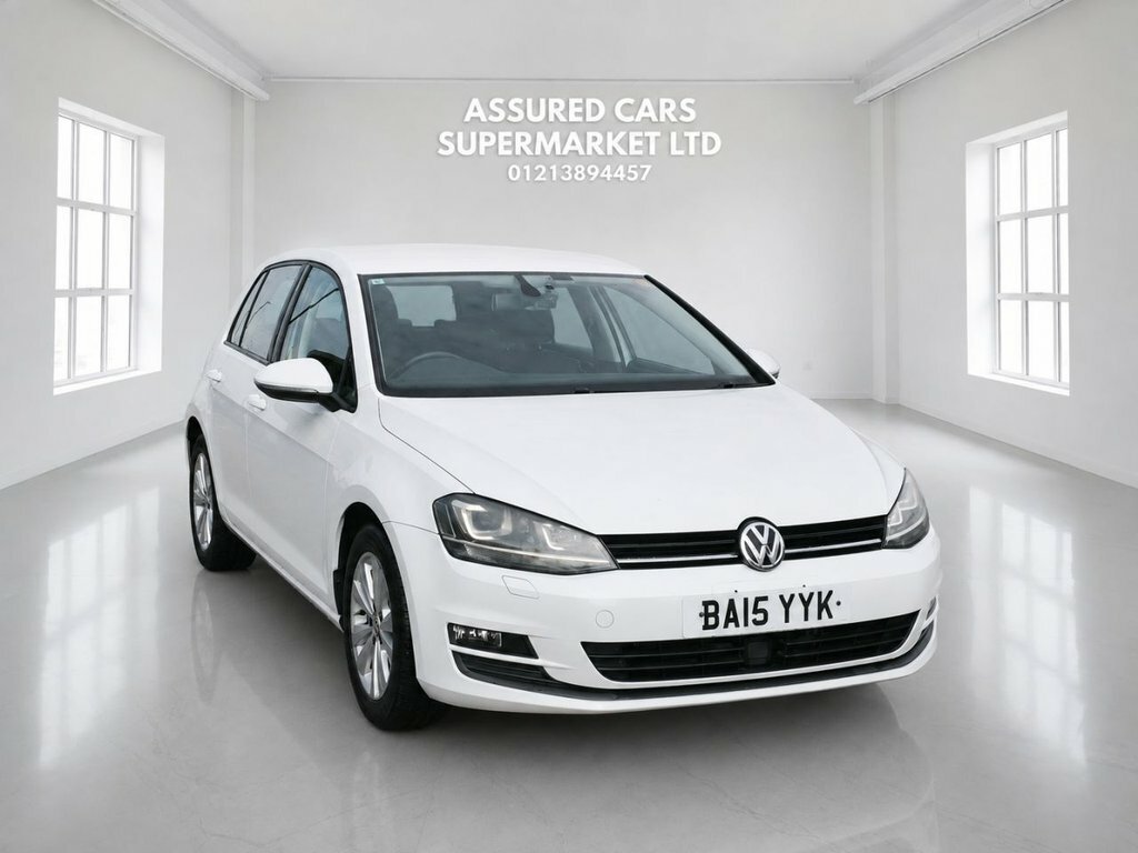 Volkswagen Golf Hatchback BA15YYK White #4