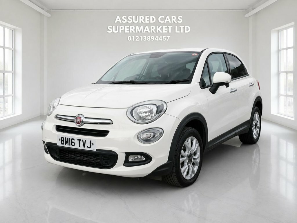 Fiat 500X Hatchback White #4
