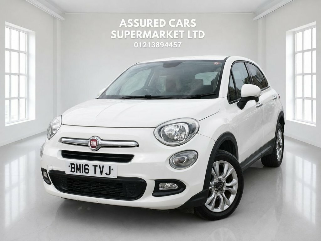 Fiat 500X Hatchback White #2