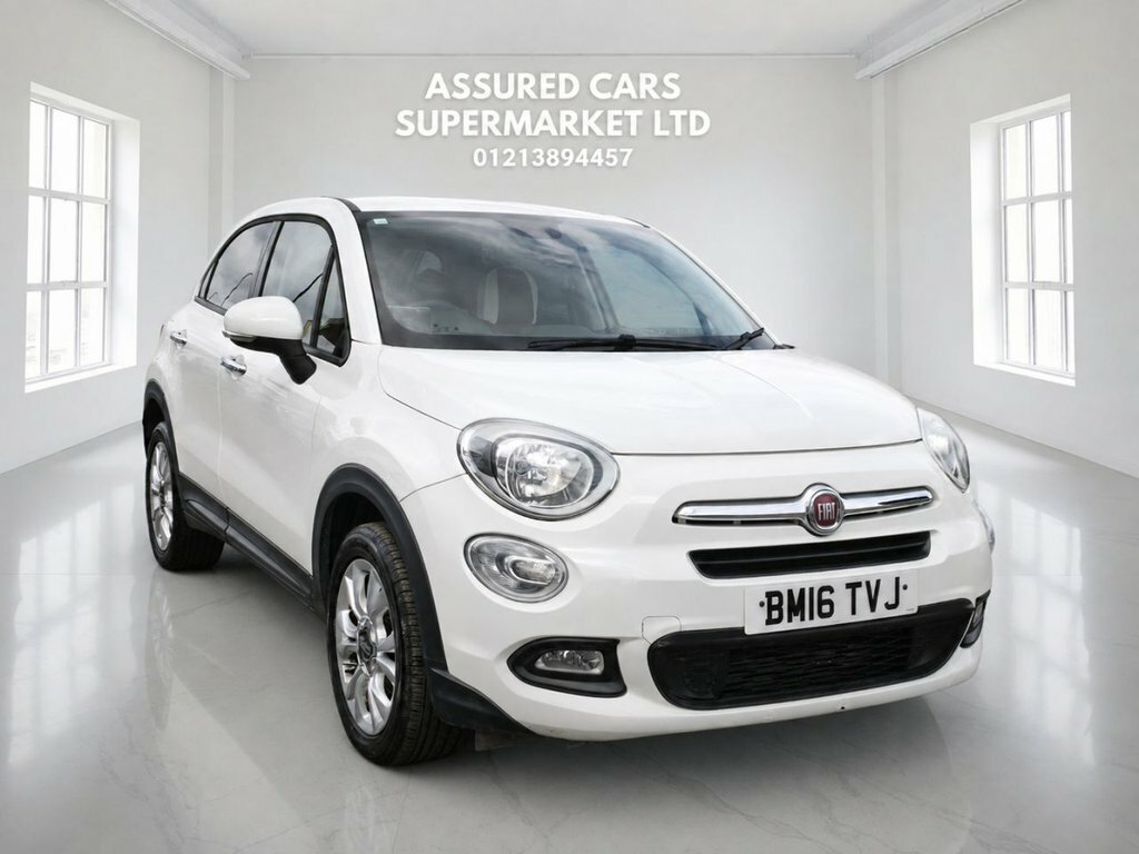 Fiat 500X Hatchback White #5