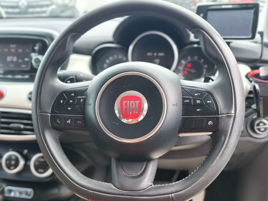 Fiat 500X Hatchback White #3