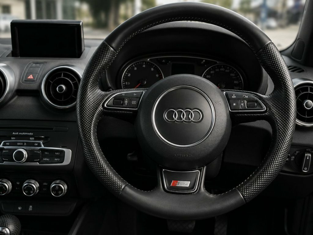 Audi A1 Hatchback White #3
