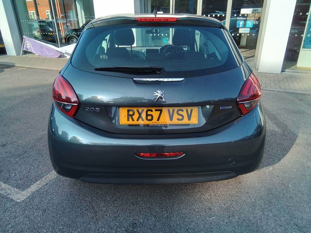 Peugeot 208 1.2 Puretech Active Hatchback Eu Grey #3