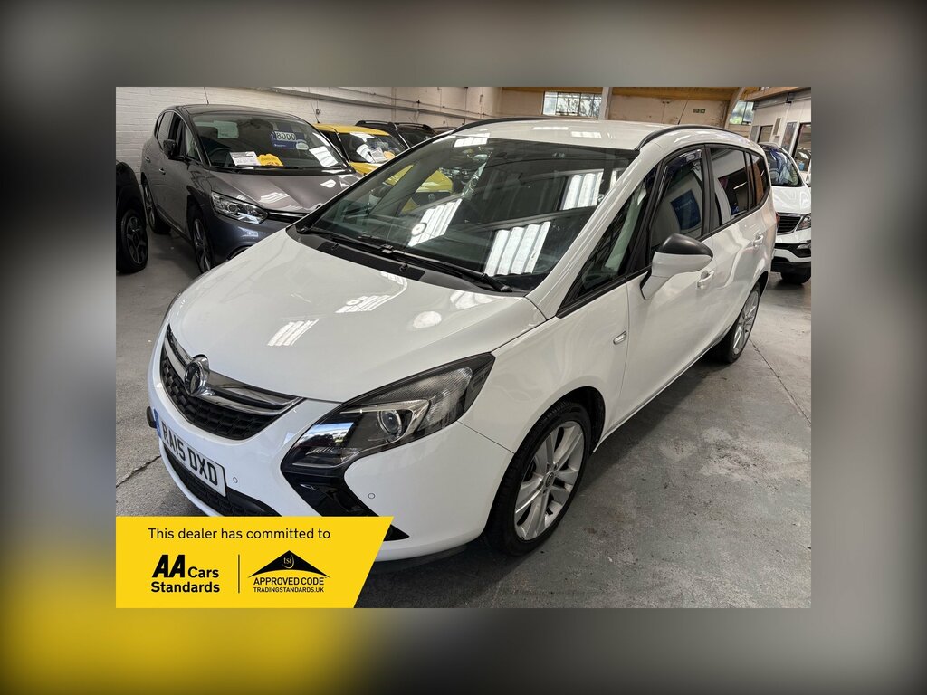 Vauxhall Zafira Tourer 2.0 Cdti Exclusiv Mpv Euro 5 13 White