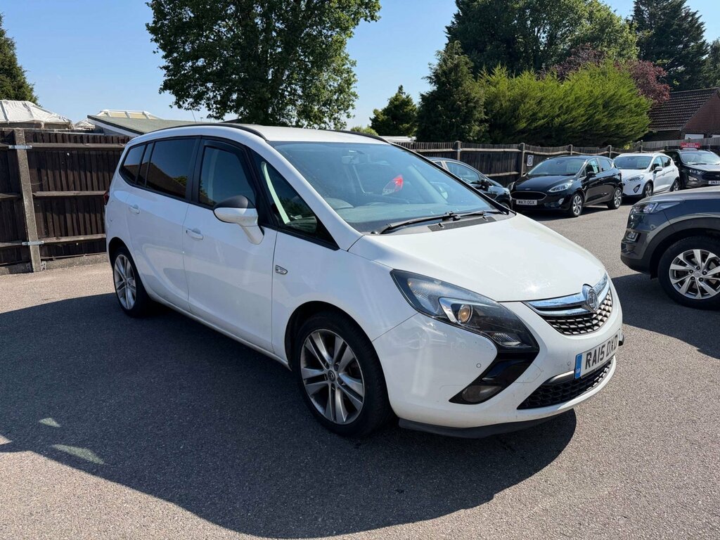 Vauxhall Zafira Tourer 2.0 Cdti Exclusiv Mpv Euro 5 13 White #2