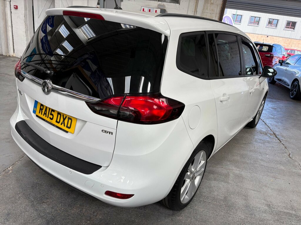 Vauxhall Zafira Tourer 2.0 Cdti Exclusiv Mpv Euro 5 13 White #5
