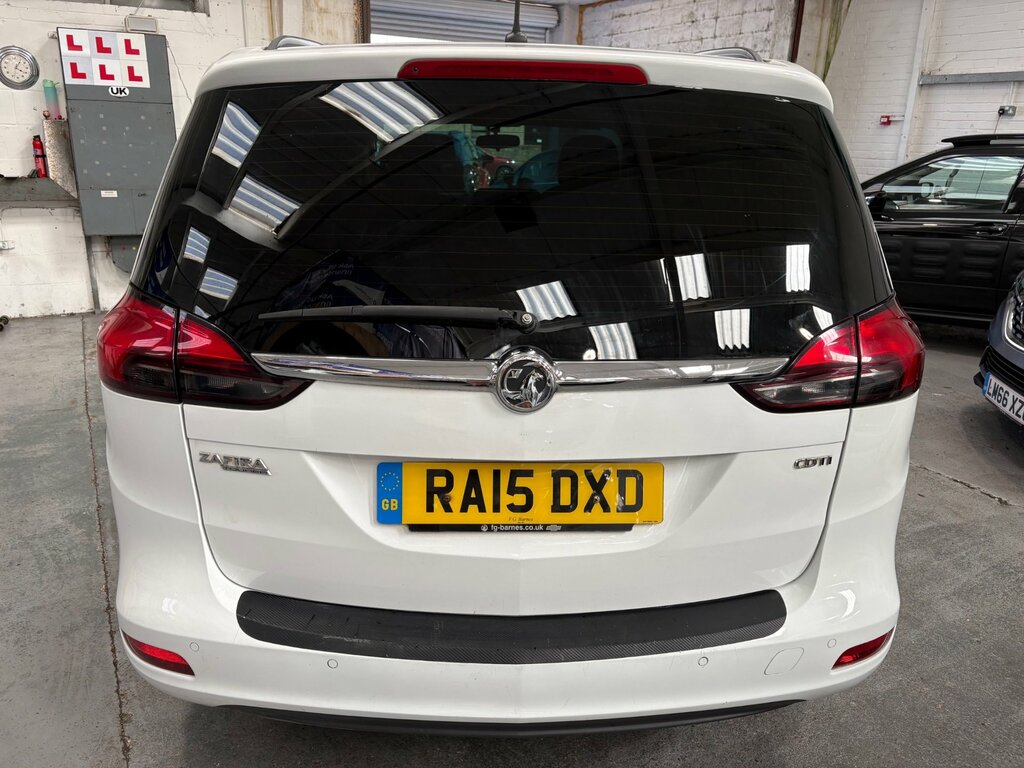 Vauxhall Zafira Tourer 2.0 Cdti Exclusiv Mpv Euro 5 13 White #4