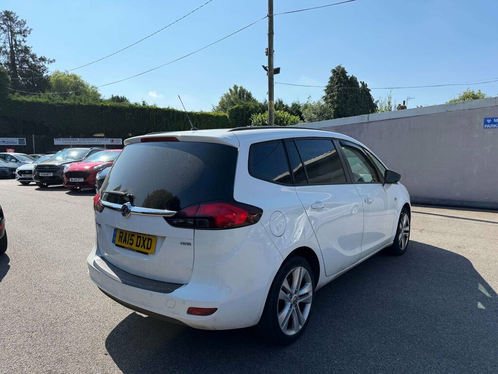 Vauxhall Zafira Tourer 2.0 Cdti Exclusiv Mpv Euro 5 13 White #4