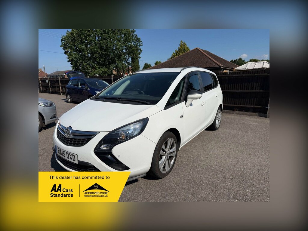 Vauxhall Zafira Tourer 2.0 Cdti Exclusiv Mpv Euro 5 13 White