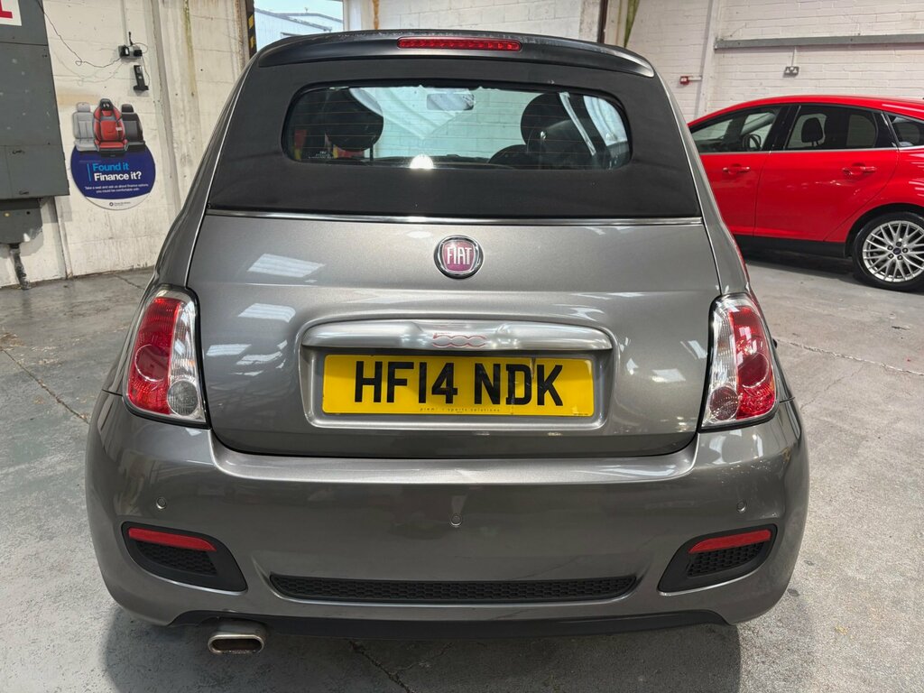 Fiat 500C 1.2 S Convertible Euro 6 Ss Grey #4
