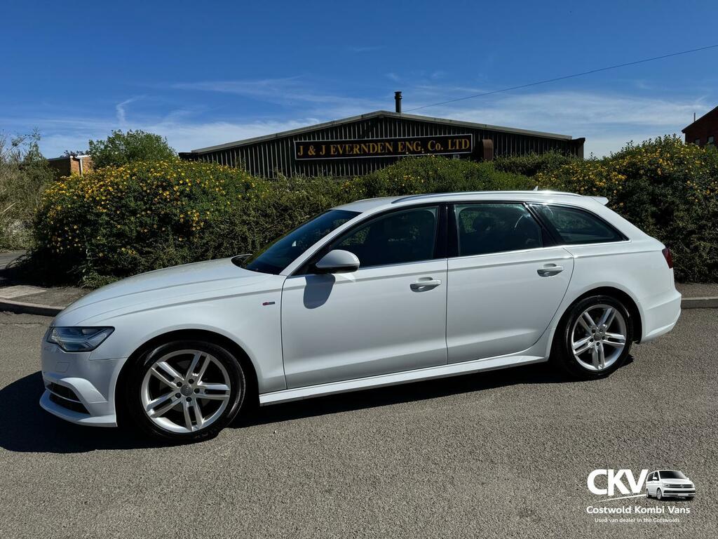 Audi A6 Avant 2.0 Tdi Ultra S Line Estate S Tronic Eu FG68FEF White #6