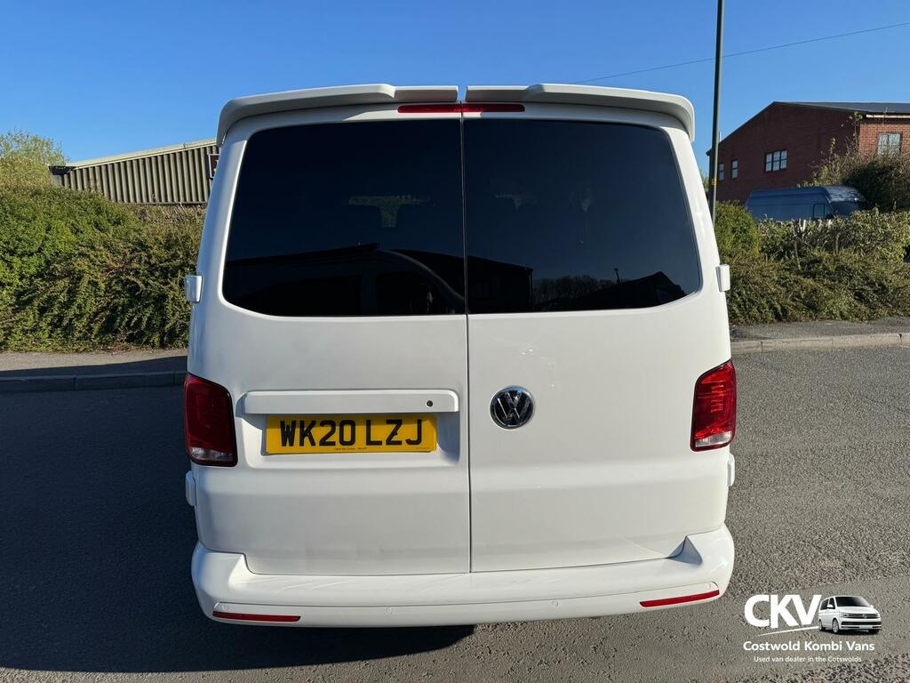 Volkswagen Transporter Highline White #4