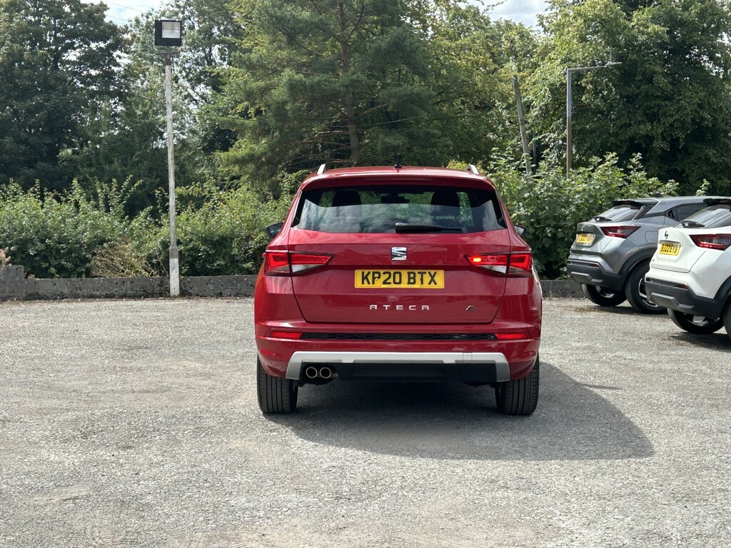 Seat Ateca 1.5 Tsi Evo Fr Dsg Red #4