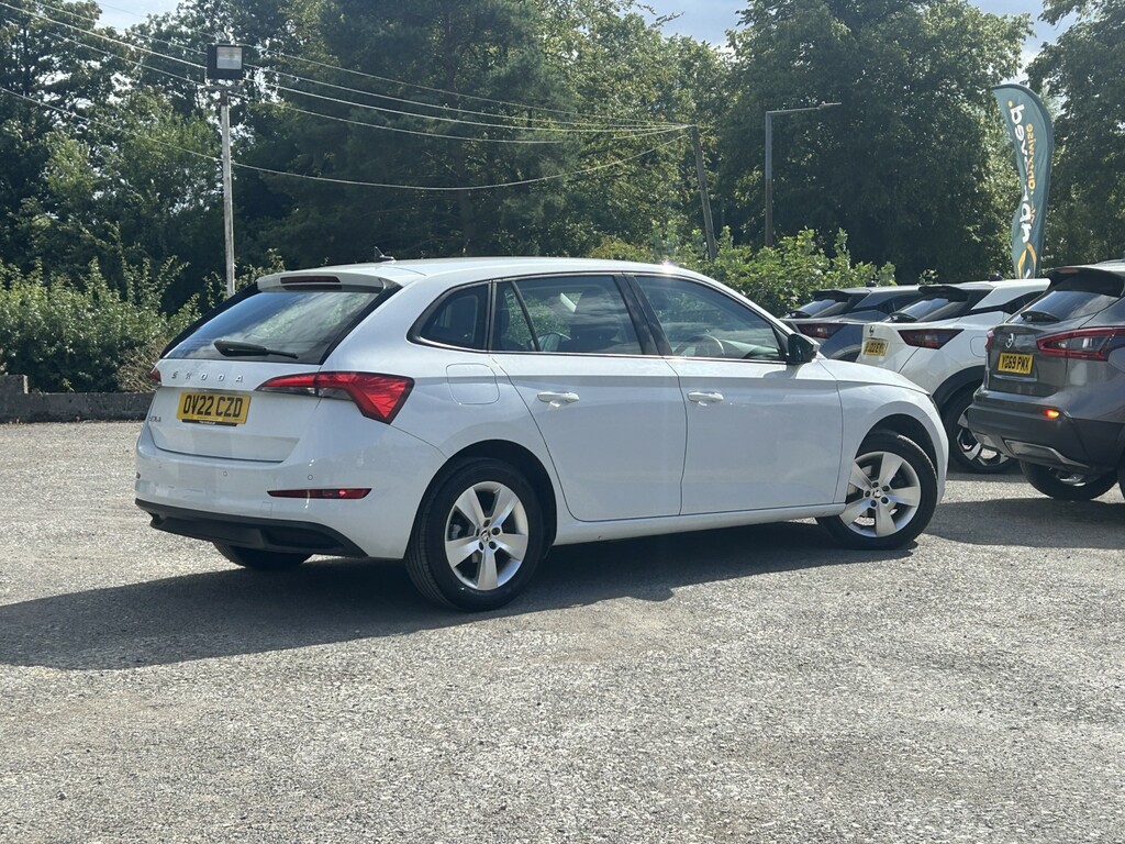 Skoda Scala 1.5 Tsi Se White #6