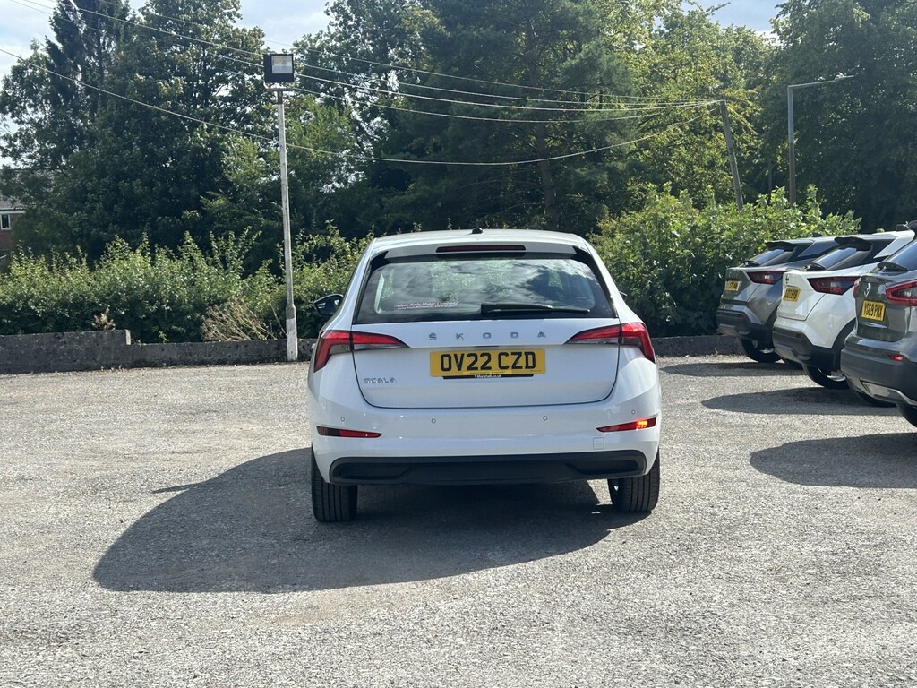 Skoda Scala 1.5 Tsi Se White #4