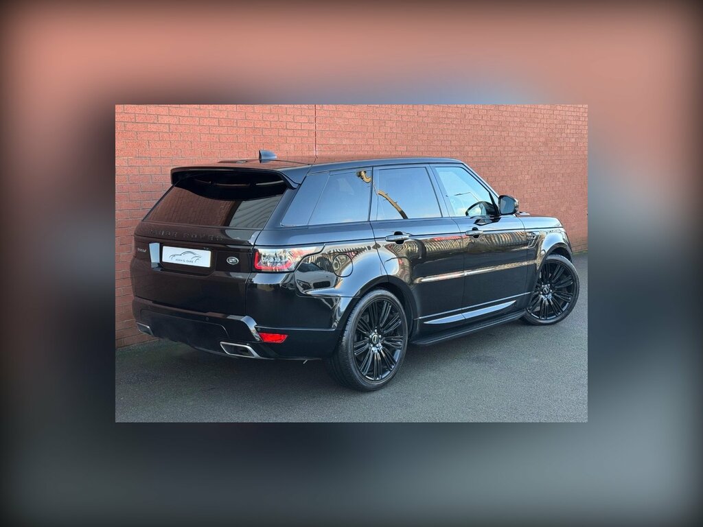 Land Rover Range Rover Sport 3.0 D300 Dynamic 2022 Black #4