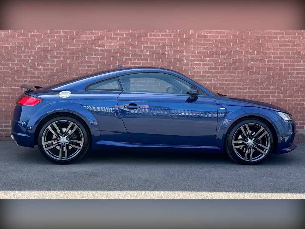 Audi TT 2.0 Tfsi S Line S Tronic Quattro Euro 6 Blue #3
