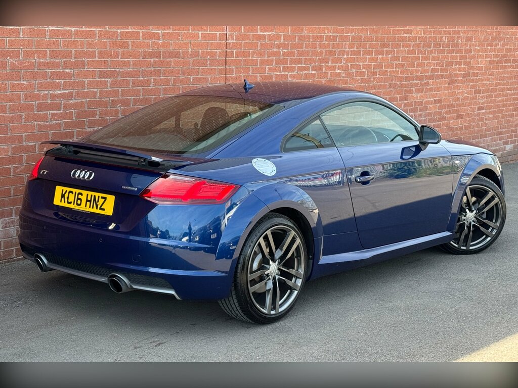 Audi TT 2.0 Tfsi S Line S Tronic Quattro Euro 6 Blue #6