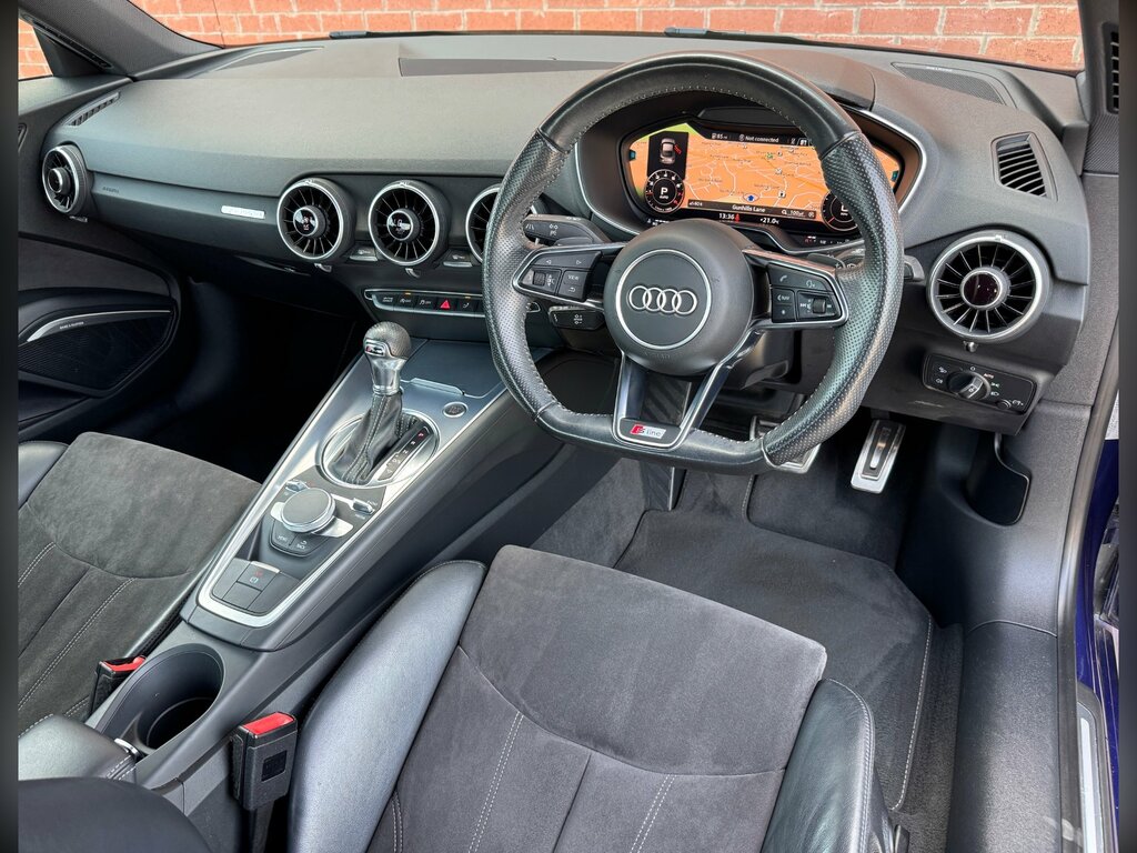 Audi TT 2.0 Tfsi S Line S Tronic Quattro Euro 6 Blue #2
