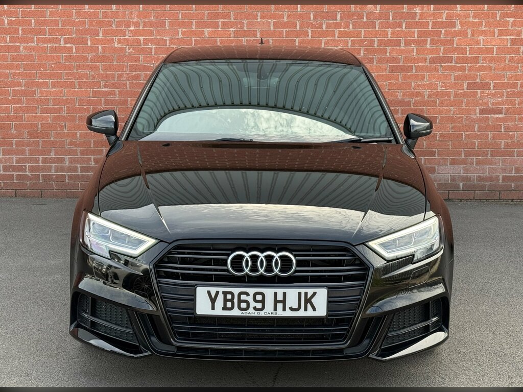 Audi A3 2.0 Tdi 35 S Line Sportback S Tronic Euro 6 Black #4