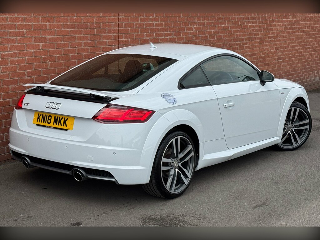 Audi TT 1.8 Tfsi S Line S Tronic Euro 6 White #5