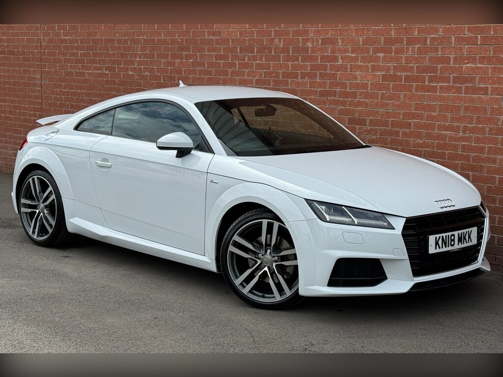 Audi TT 1.8 Tfsi S Line S Tronic Euro 6 White
