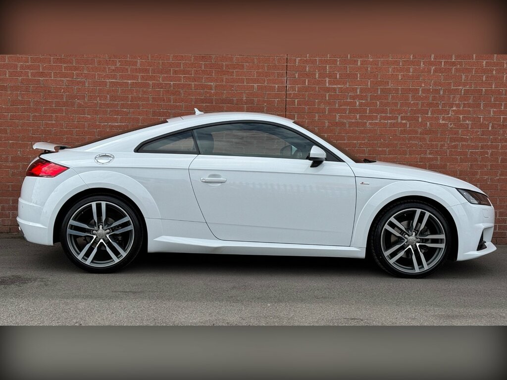 Audi TT 1.8 Tfsi S Line S Tronic Euro 6 White #2