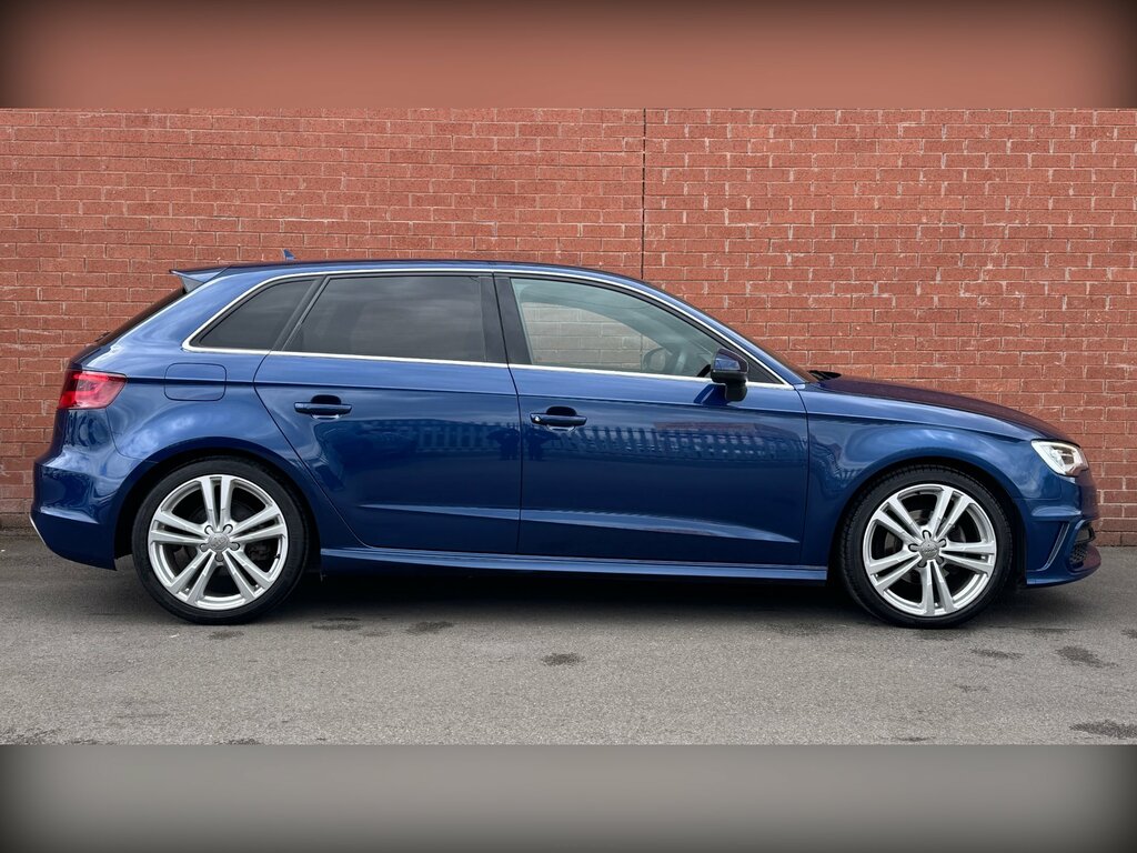 Audi A3 2.0 Tdi S Line Sportback Euro 5 Blue #2