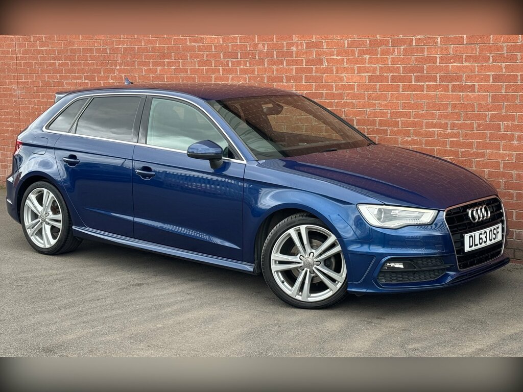 Audi A3 2.0 Tdi S Line Sportback Euro 5 Blue