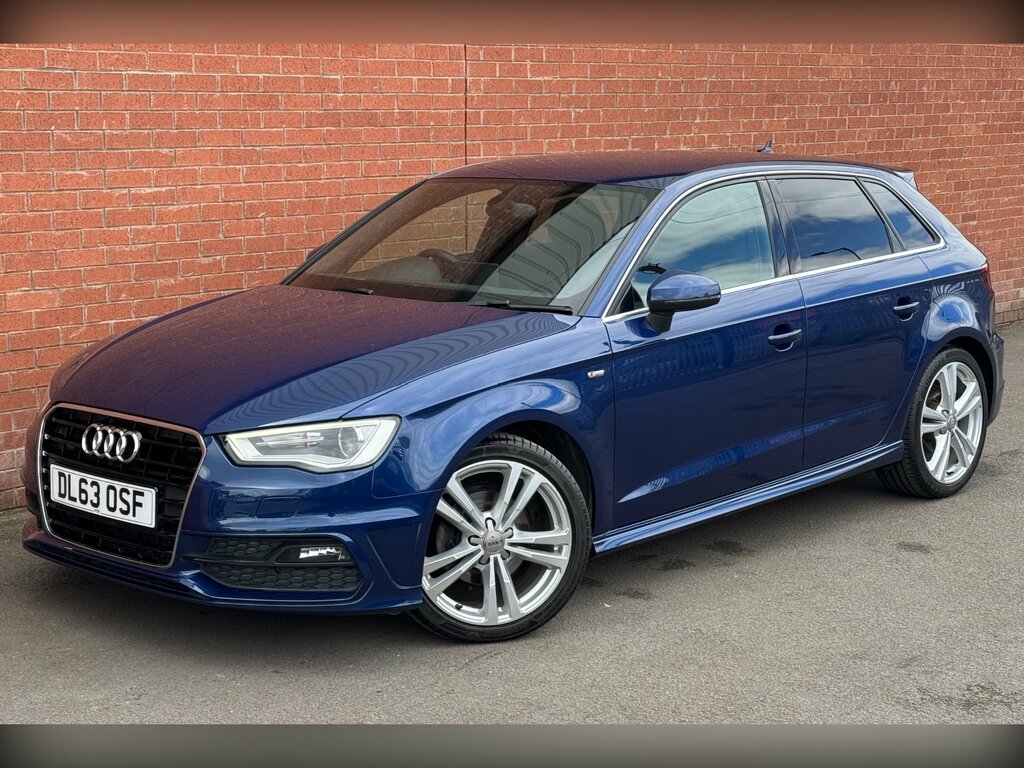 Audi A3 2.0 Tdi S Line Sportback Euro 5 Blue #5