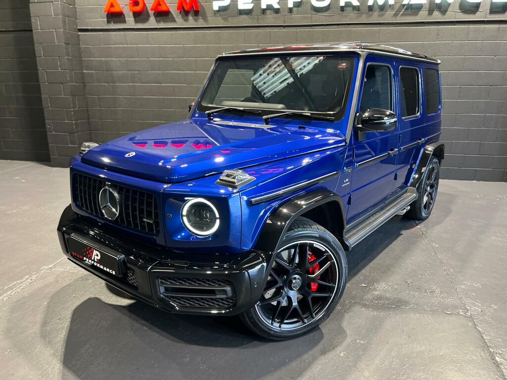 Mercedes-Benz G Class 4.0 G63 V8 Biturbo Amg Spds9gt 4Matic Euro 6 Ss Blue #6