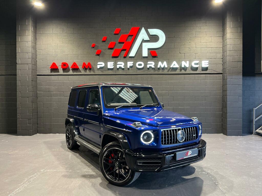 Mercedes-Benz G Class 4.0 G63 V8 Biturbo Amg Spds9gt 4Matic Euro 6 Ss Blue