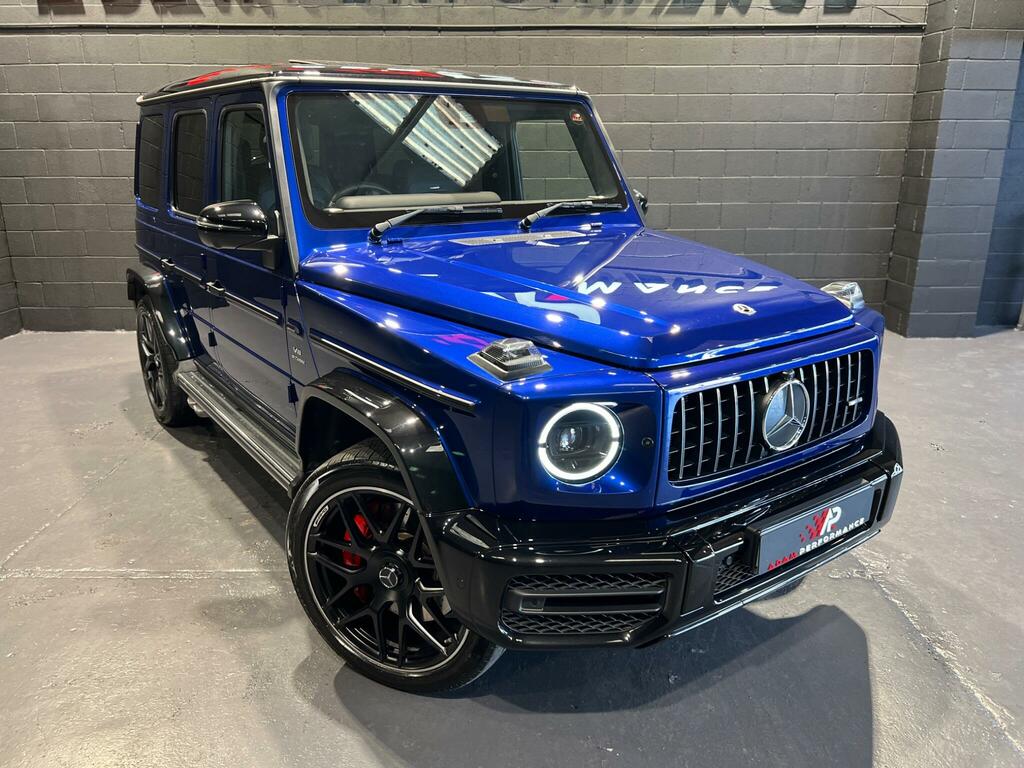 Mercedes-Benz G Class 4.0 G63 V8 Biturbo Amg Spds9gt 4Matic Euro 6 Ss Blue #4