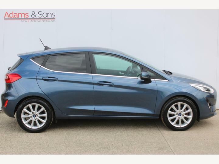Ford Fiesta 1.0T Ecoboost Mhev Titanium Euro 6 Ss MM21ZWR Blue #5
