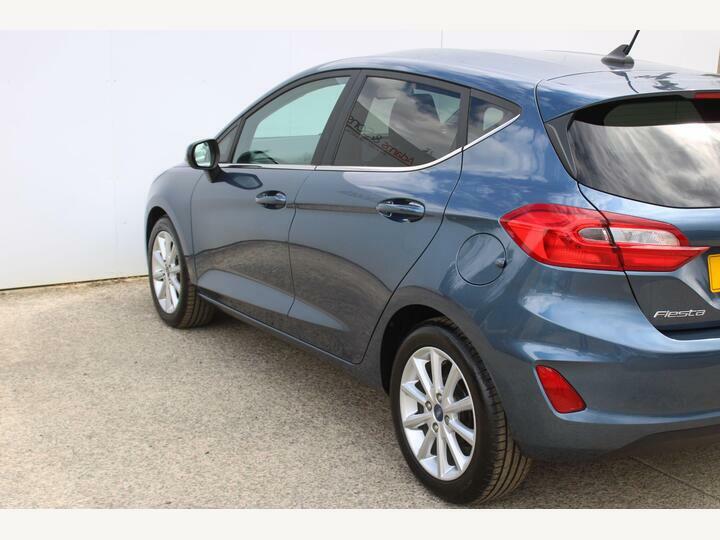 Ford Fiesta 1.0T Ecoboost Mhev Titanium Euro 6 Ss MM21ZWR Blue #6