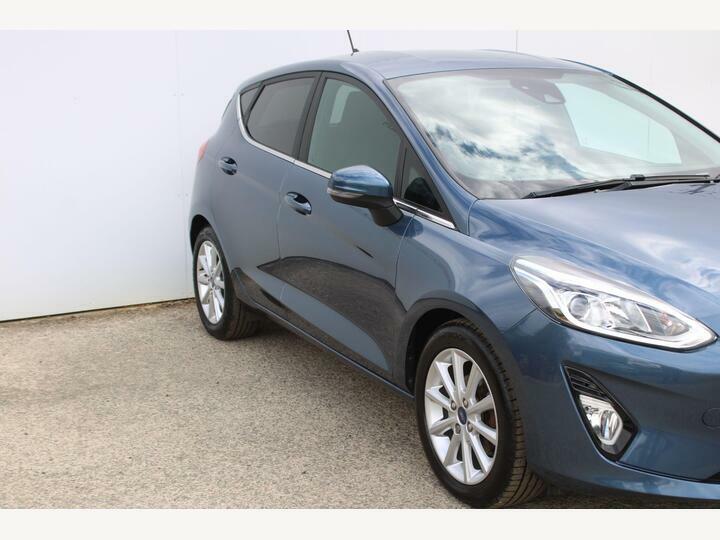 Ford Fiesta 1.0T Ecoboost Mhev Titanium Euro 6 Ss MM21ZWR Blue #2