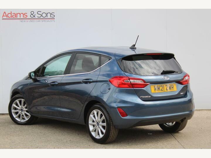 Ford Fiesta 1.0T Ecoboost Mhev Titanium Euro 6 Ss Blue