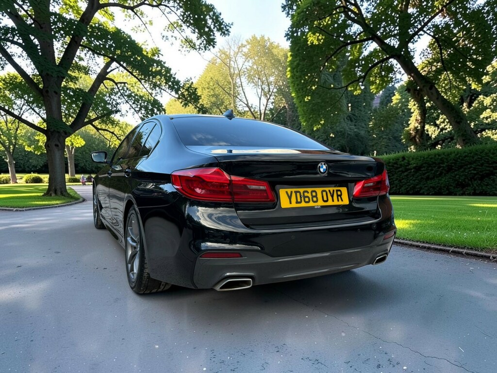 BMW 5 Series 520D M Sport Touring Grey #9