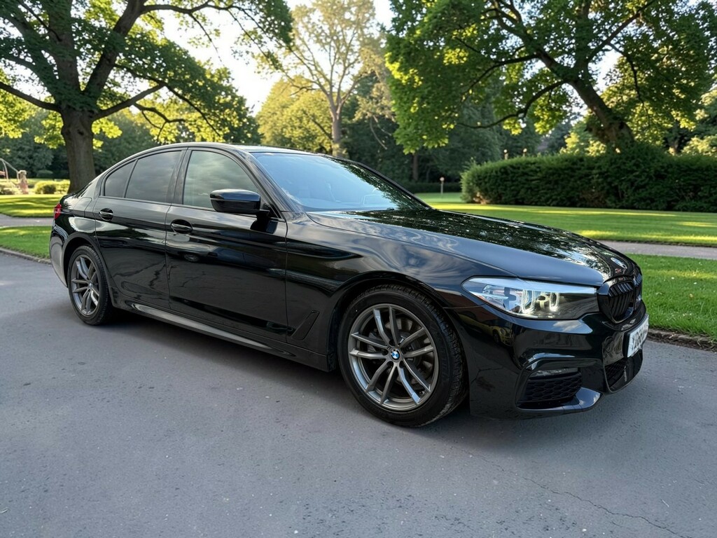 BMW 5 Series 2.0 520D M Sport Saloon Black
