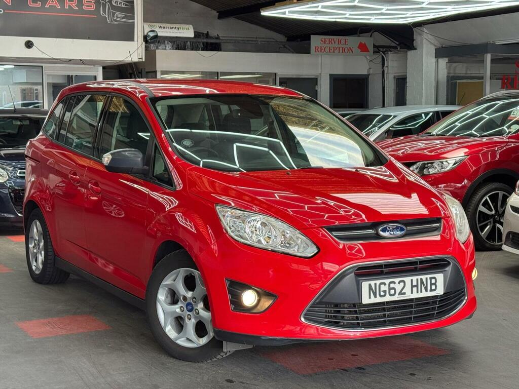 Ford Grand C-Max 1.0T Ecoboost Zetec Euro 5 Ss Red