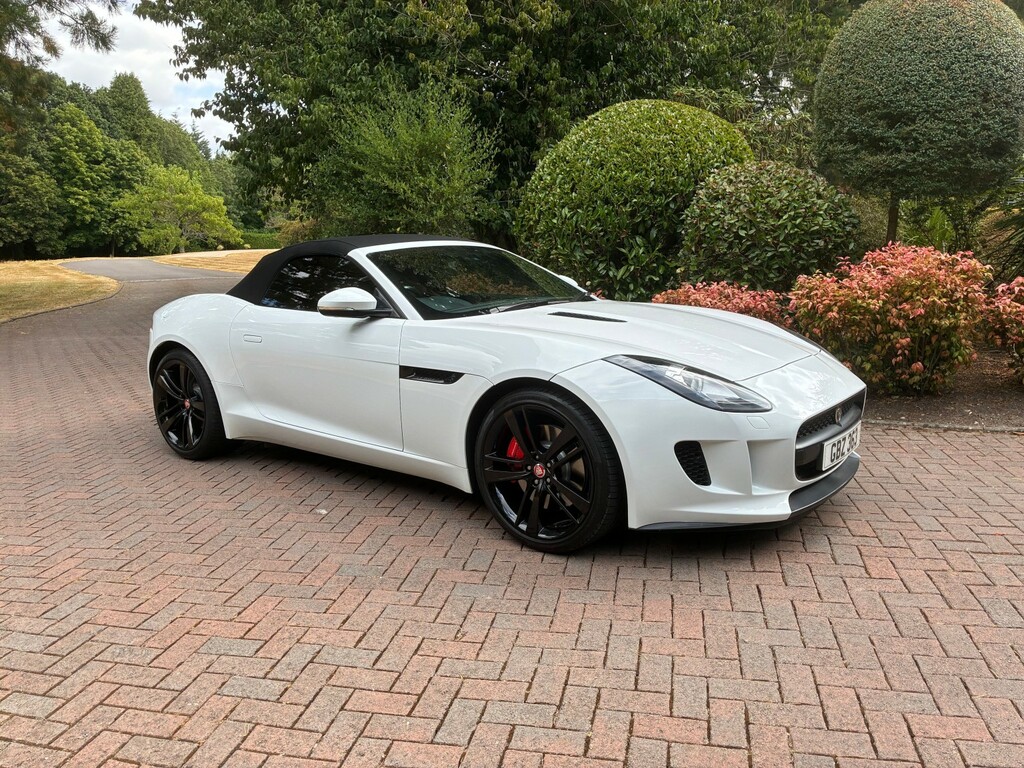 Jaguar F-Type 3.0 V6 White #6