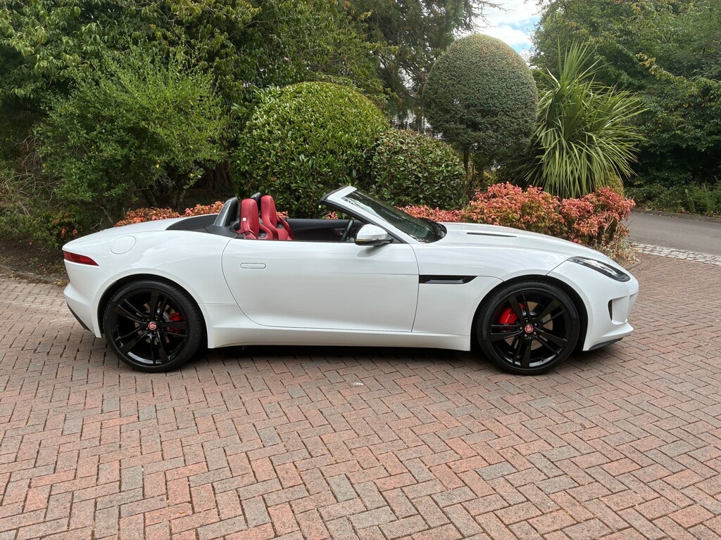 Jaguar F-Type 3.0 V6 White #3